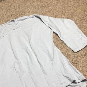 Tops - Grey Blouse Tops - Grey Blouse